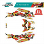 Preview: Geometric Red-Gold for Can-Am Maverick X3 2 Doors